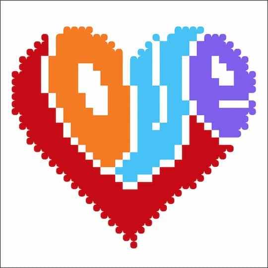 Diamond Dotz® LOVE Diamond Painting Artwork Kit with Frame